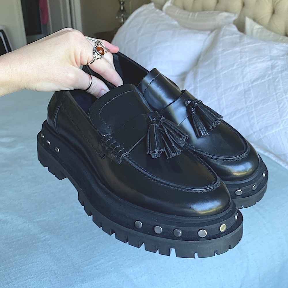 🌼 NWOT Free people Teagan Loafers size 6